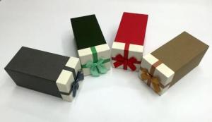 Wholesale Square Christmas Gift Box Packaging , Cardboard Boxes For Christmas Presents from china suppliers