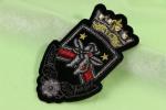 Small Crown Sequin Patch Stamp Popular Crown Dress Butterfly Chest Bead Patch