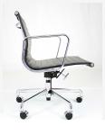 Adjustable Luxury Ribbed Office Chair , Swivel Leather Office Chair Width 58cm
