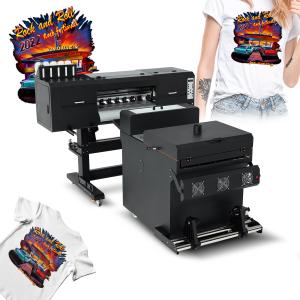 Wholesale Multicolor 24inch A1 Two I3200 Speedy Head DTF Printer for Garment Hoodie T-shirts from china suppliers