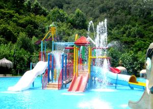 Wholesale Indoor / Outdoor Water Park Construction Customized Kids Fun Amusement Projects from china suppliers