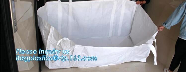 DUMPSTER, FIBC BAG BOPP WOVEN BAG PP WOVEN BAG FABRIC ROLL PLASTIC PALLET PP VALVE BAG, JUNK BAGS, DUMP BAGS, SACKS, JUM
