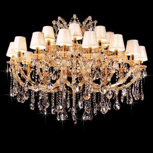 Wholesale Floral crystal chandelier Gold Color For indoor Home Lighting (WH-CY-113) from china suppliers