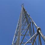 Gsm Base Station Vhf Uhf Radio Communication Antenna 3 Legged Tubular Steel