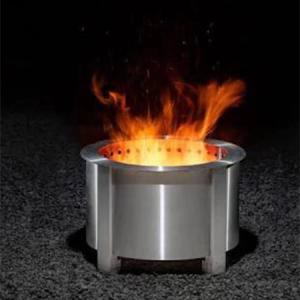 Wholesale 304 14 Inch Stainless Steel Outdoor Smokeless Fire Pit 19.5 Inch Portable Bonfire from china suppliers