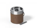 Hotel Collection Ice Bucket Stainless Steel With PU Leather Cover