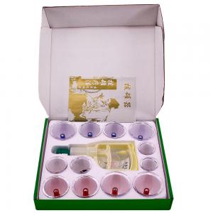 Wholesale ZhongYan TaiHe Twist Top Magnetic Cupping Set 12pcs / Set Acupressure from china suppliers