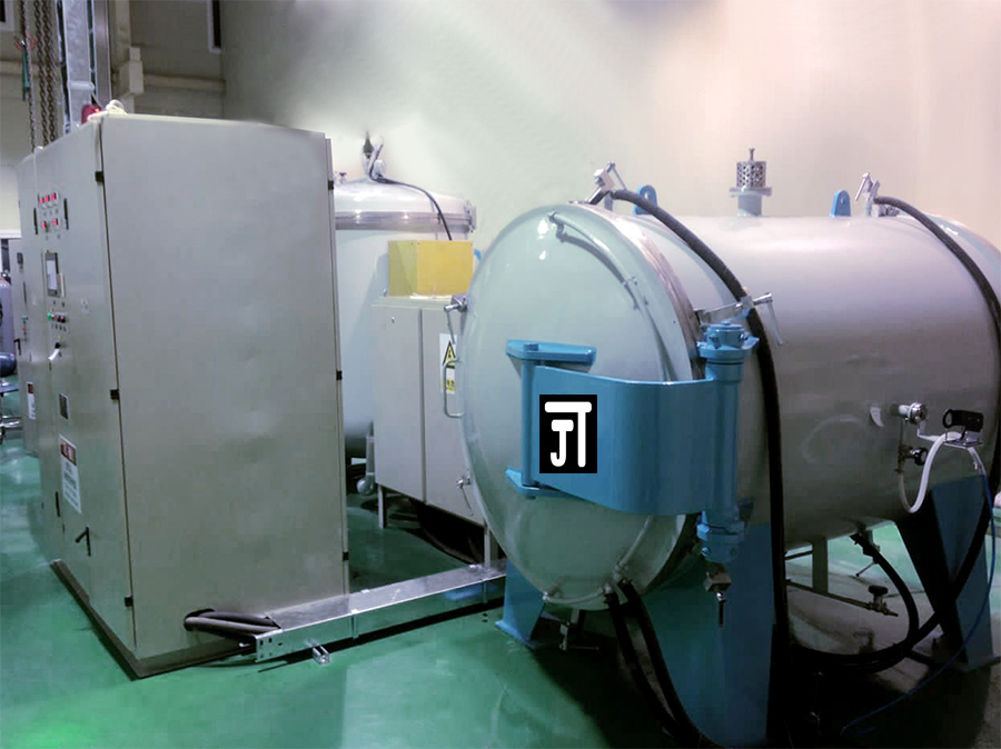 5000L Industrial Vacuum Carbonization Furnace For Hydron Nitron Inert Gas Carbonization
