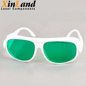 Wholesale 190~440nm 600~760nm Laser Pointer Safety Glasses OD4+ VLT 30% UV and Red Laser Anti Laser Safety Glasses from china suppliers