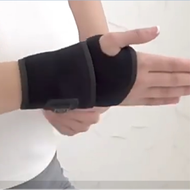 Weightlifting Heated Wrist Band 5v Battery Protect for Right Hand