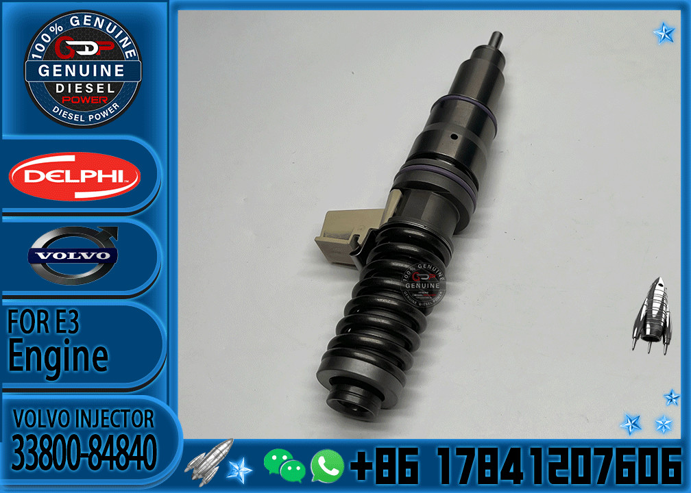 Common Rail Injector 33800-84840 5001867216 7420708597 20708597 7421582094 7421644596 21582094 85003948 FOR VOL