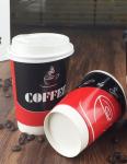 Paper Mug Plastic Coffee Lids , Food Grade White Coffee Lids Environmental