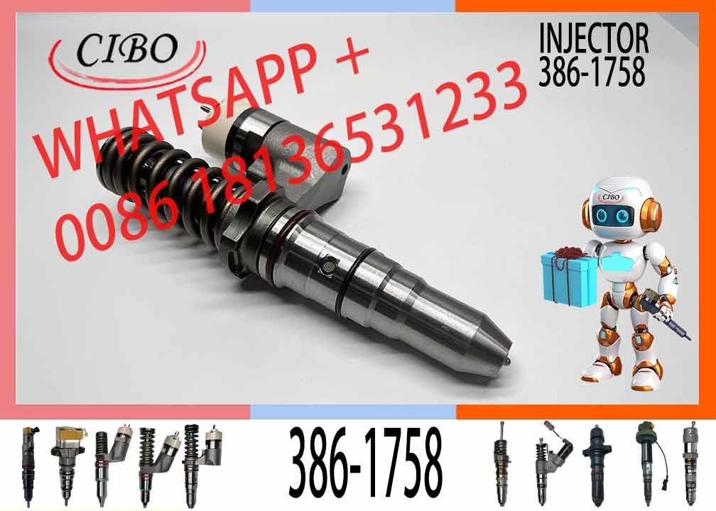 C+ For Excavator Injector Assy 386-1758 392-0208 386~1767 2OR-1276 OR9-539 For Engine 3516B 3516C 3512B 3561B
