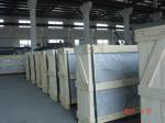 10mm Tempered Safety Glass Doors with Cutouts for Patch Fittings Ford Blue