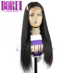 Straight Wave Custom Lace Wigs Malaysian 100% Virgin Human Hair 250% Density