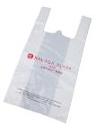 Recycled Reusable Colored Plastic Merchandise Bags For Grocery , Clothes Store