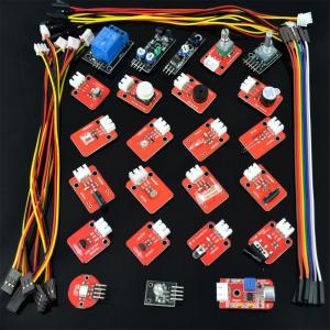 Wholesale Electronic Blocks Starter Kit for Arduino of 24 Models Red Plate Sensor Module DIY Learning Kits from china suppliers