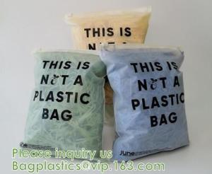 Wholesale Biodegradable appreal Packaging, Compostable Pla Corn Starch Zipper Underwear, Clothing, Fur, Garment from china suppliers