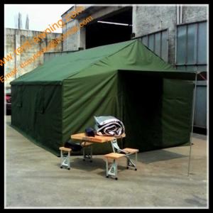 Wholesale Outdoor Green Army Tube Tent Oxford Tent Waterproof Army Tent from china suppliers