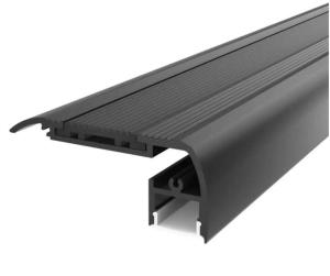 Wholesale Staircase Led Light Stair Mounted Led Aluminum Profile Black Anodized from china suppliers