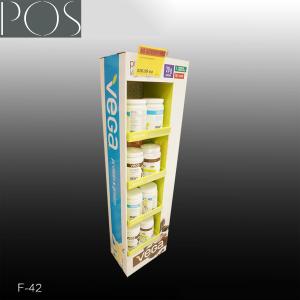 Wholesale pharmacies currugated cardboard displays stand shelf from china suppliers