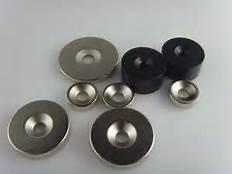 Wholesale Block ndfeb magnet with countersink hole N52 from china suppliers