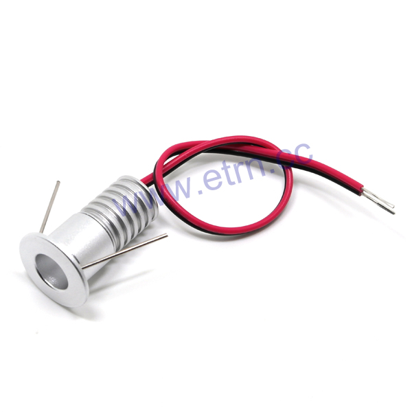 Newest 2W DC3.0-3.4V Round Super MINI LED Downlights Cabinet Light Spotlights Buried Light