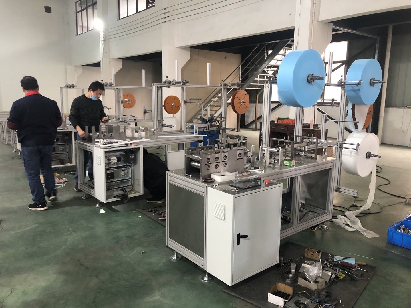 High Capacity Multiple Function Disposable Face Mask Machine With Ultrasonic System
