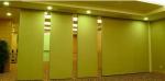 Acoustic Office Room Dividers , Type 65 Aluminium Sliding Track Wheel Portable