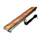 NG LPG Catalytic Industrial Oven Gas Burner Infrared Heating Elements HD242