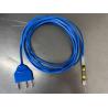 Buy cheap 5000V 3000mm Blue Insulation Anti-Interference Monopole Cable Assembly Wire from wholesalers