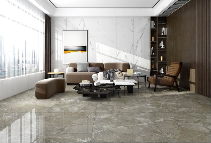 Ceramic Tiles Manufacturers In China Indoor Porcelain Tiles Brown Color Marble Porcelain Tile36"*36"