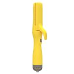Fashionable Yellow Travel Hair Straightener Styler Airflow Ionic Blow Dryer