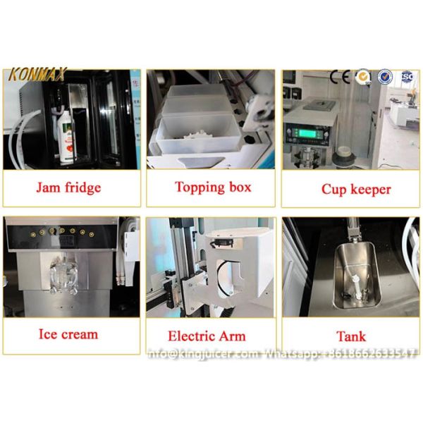 20L Auto Frozen Product Vending Machine Direct Cooling With Credit Payment
