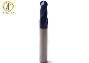 Wholesale HRC60 12% Cobalt Carbide Ball End Mill With PVD Coating from china suppliers