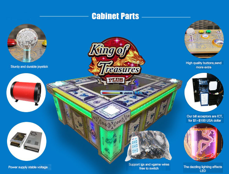 Ocean King 3 Plus Master Table Gambling Fish Arcade Machine 10 Players
