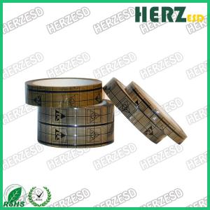 Wholesale Width 3-960mm Anti Static Tape , ESD Conductive Tape Black Grid Transparent Film from china suppliers