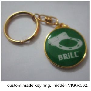 China Epoxy resin key chains for branding promotion giveaways, branded key rings for promotion, on sale