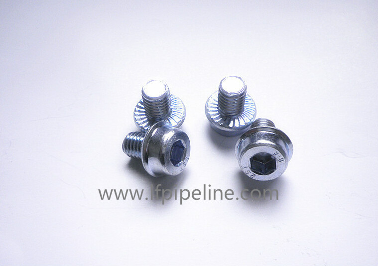 M4*8 button head socket screw hex bolt and nut t bolt making machine stud bolt and nut