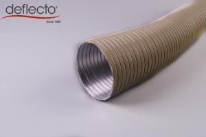 Wholesale 500mm Semi Rigid Flexible Duct / Flexible Heating Duct With Resin Coated from china suppliers