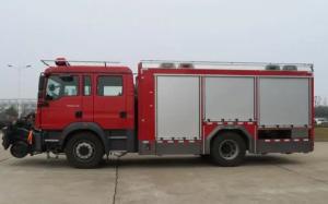 Wholesale Rail System Firefighting Truck 30km/H Railway Speed HTRR209 from china suppliers