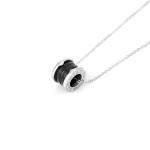 Gold stainless steel necklace, light luxury, niche high-end collarbone necklace,