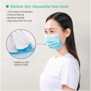 Wholesale Bfe99 17.5x9.5cm Spandex Disposable Medical Face Mask from china suppliers