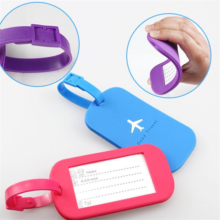 Colorful Creative Luggage Tag Luggage Check Card Logo Customized
