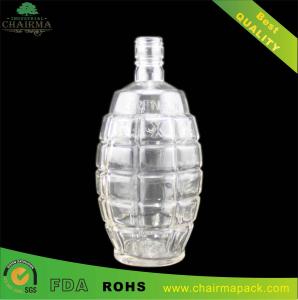 Wholesale High-end grenade-shape Glass Bottle for Vodka or Whisky from china suppliers