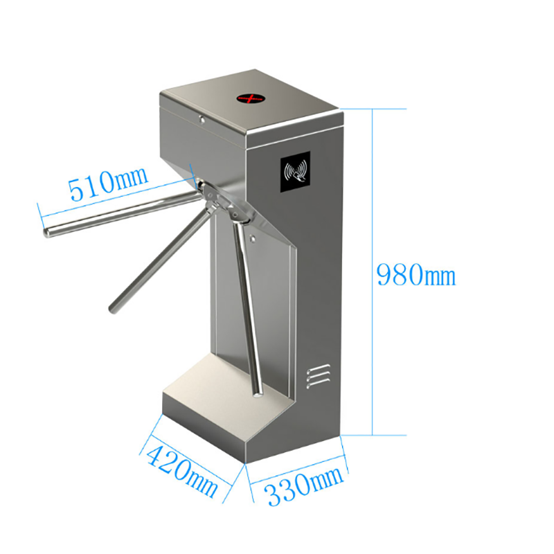 RFID Tripod Turnstile Gate Access Control Fingerprint Tripod Turnstile