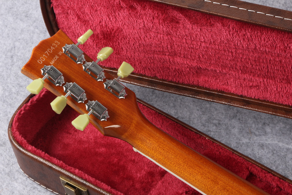 Les in stock 1959 R9 honey burst Paul LP style standard best tiger fire electric guitar,Musical InstrumentsFree shipping