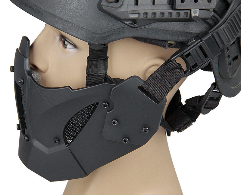 Tactical Military Shooting Airsoft Protective Face Mask Cl9-0078