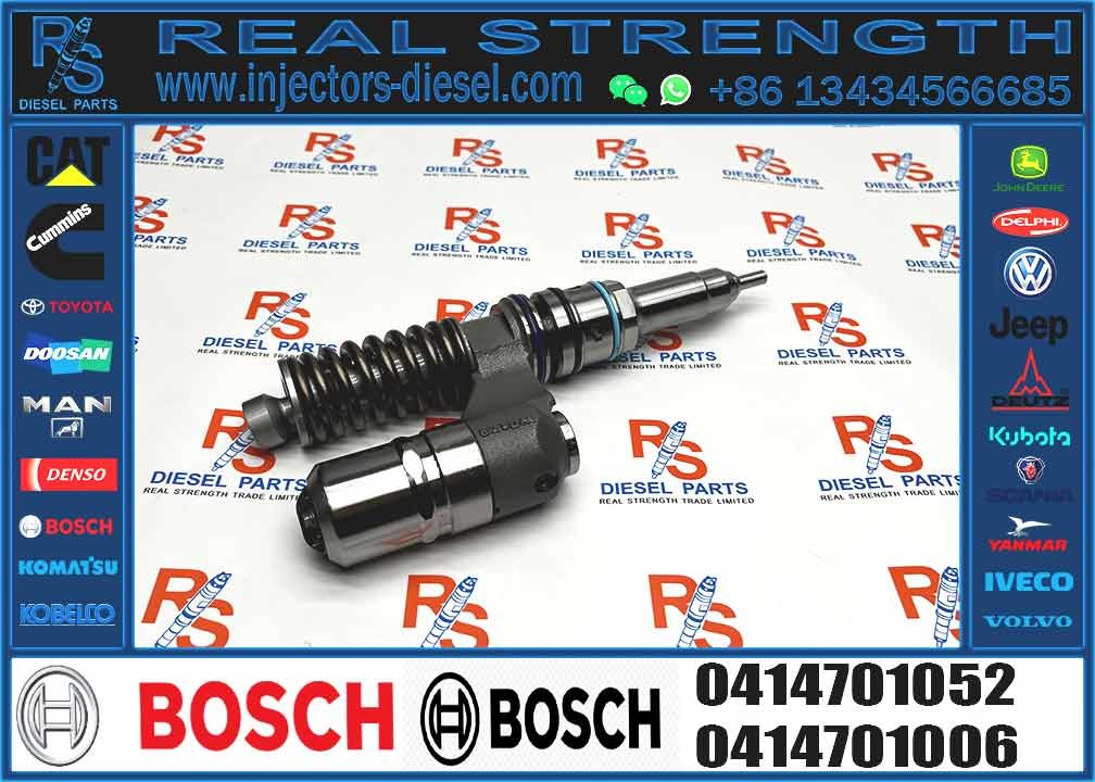 Unit fuel injector 0414701083 0414701013 0414701052 For IVECO 500331074 02998526 02995480