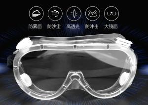 Wholesale Transmittanable Custom Safety Goggles , Anti Fog Health And Safety Goggles from china suppliers